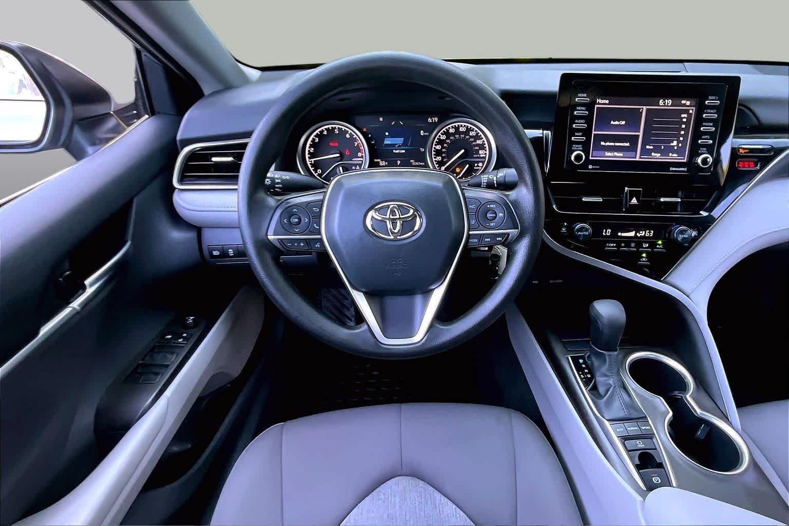 Used 2023 Celestial Silver Metallic Toyota LE image 6