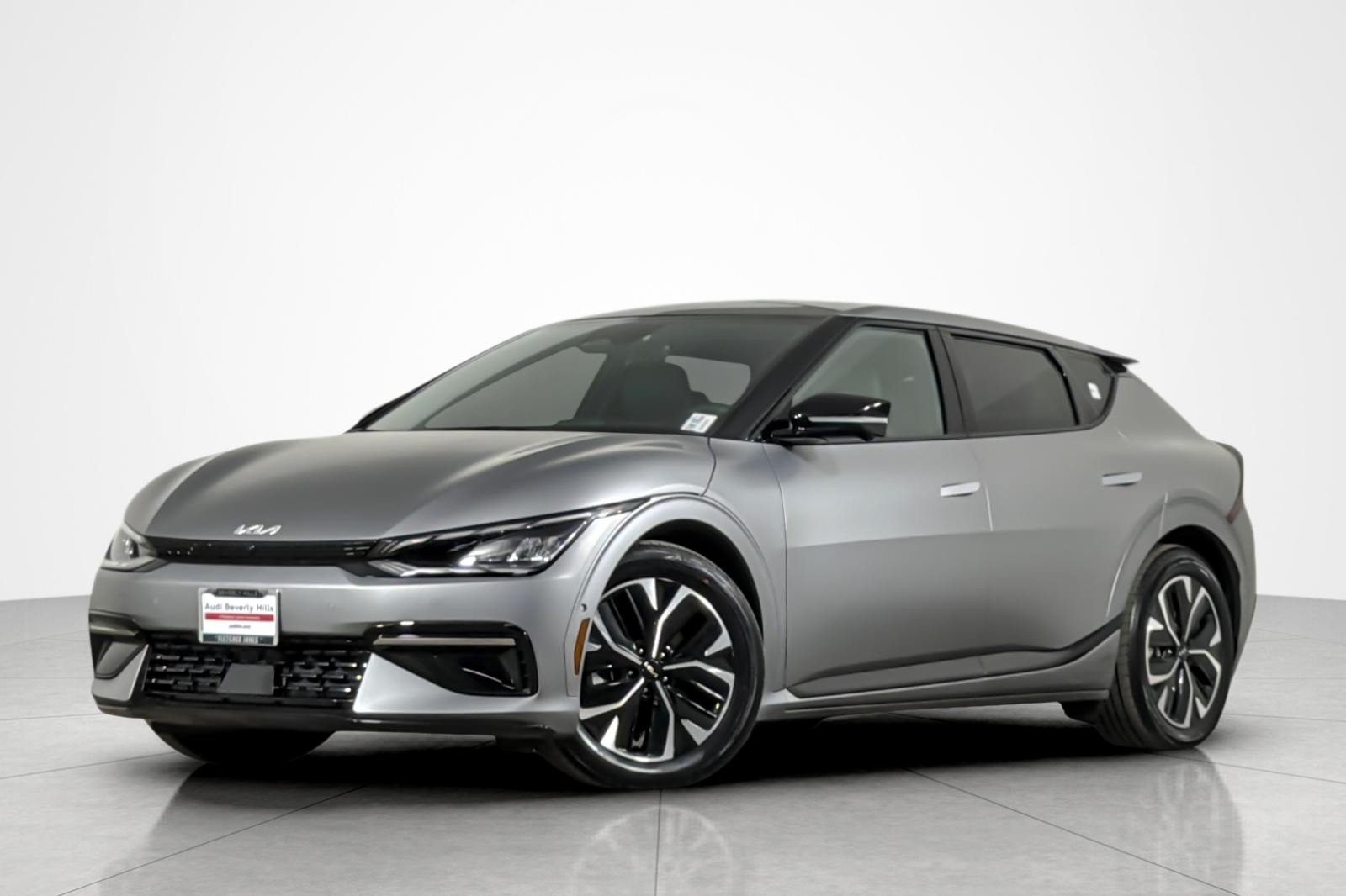 Used 2024 Steel Matte Gray Kia GT-Line RWD image 1