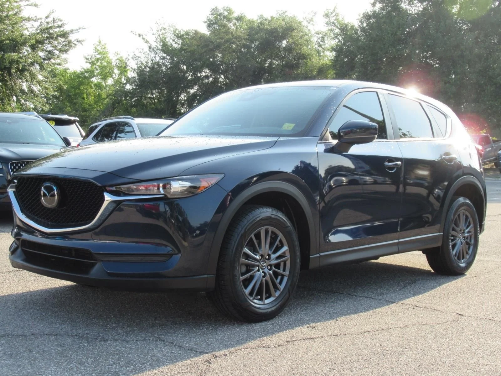 Used 2019 Blue Mazda Touring image 3
