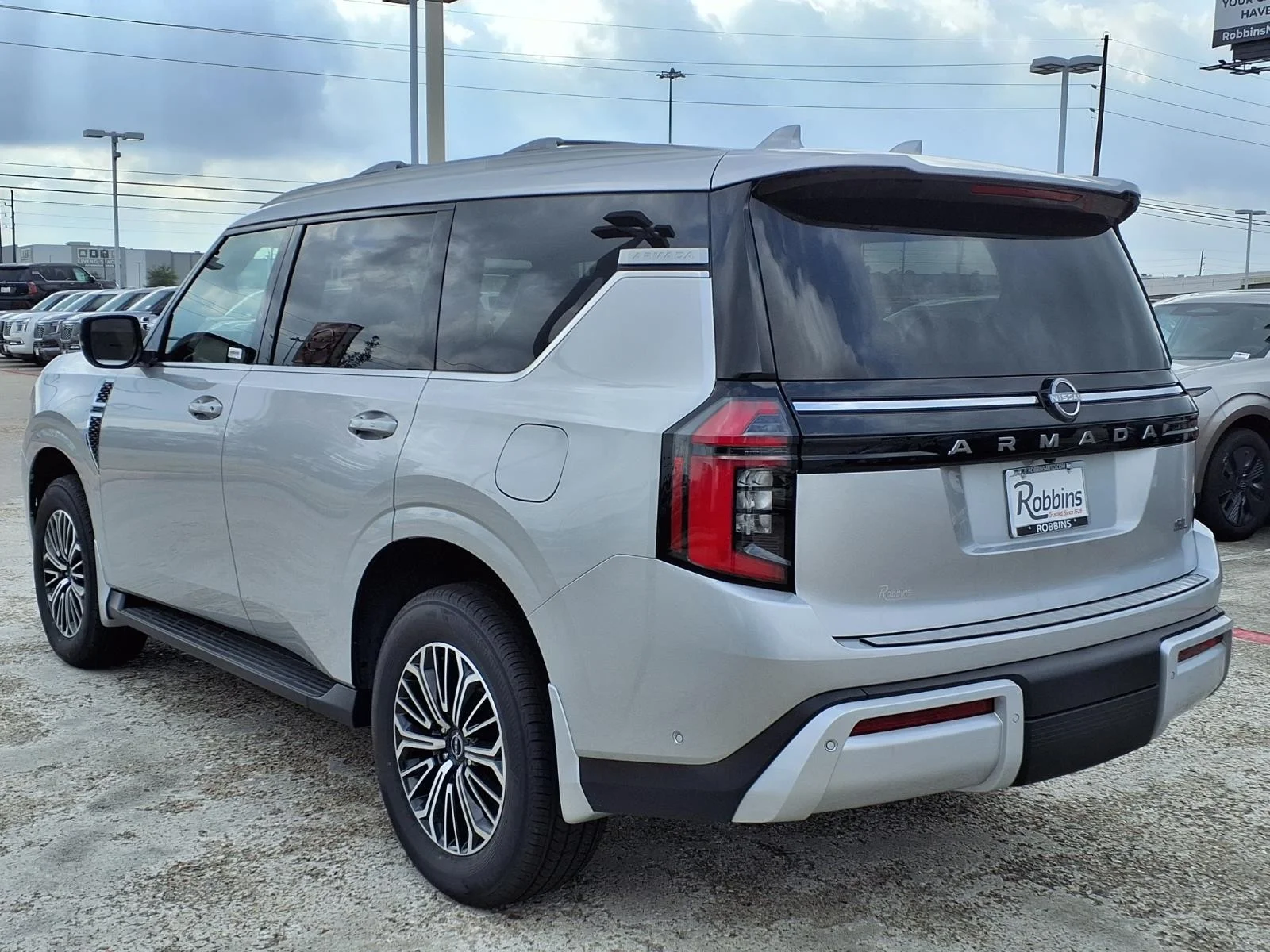 2026 Nissan Armada SL Silver at Robbins Nissan