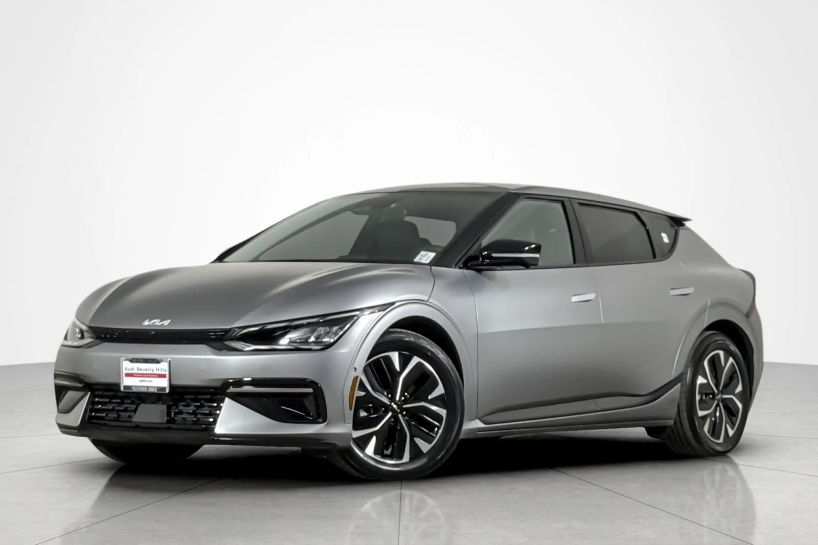 Used 2024 Steel Matte Gray Kia GT-Line RWD image 1