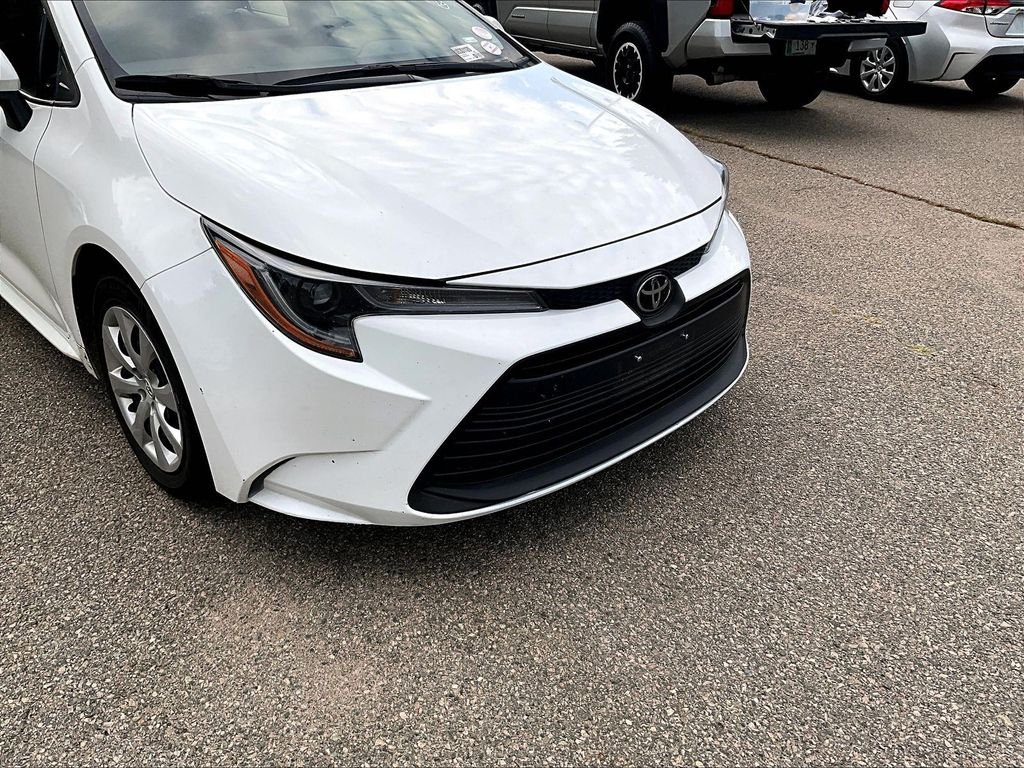 Used 2024 White Toyota LE image 8