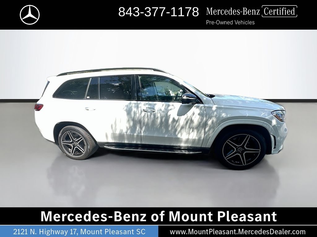 Certified Used 2023 White Mercedes-Benz GLS 580 image 4