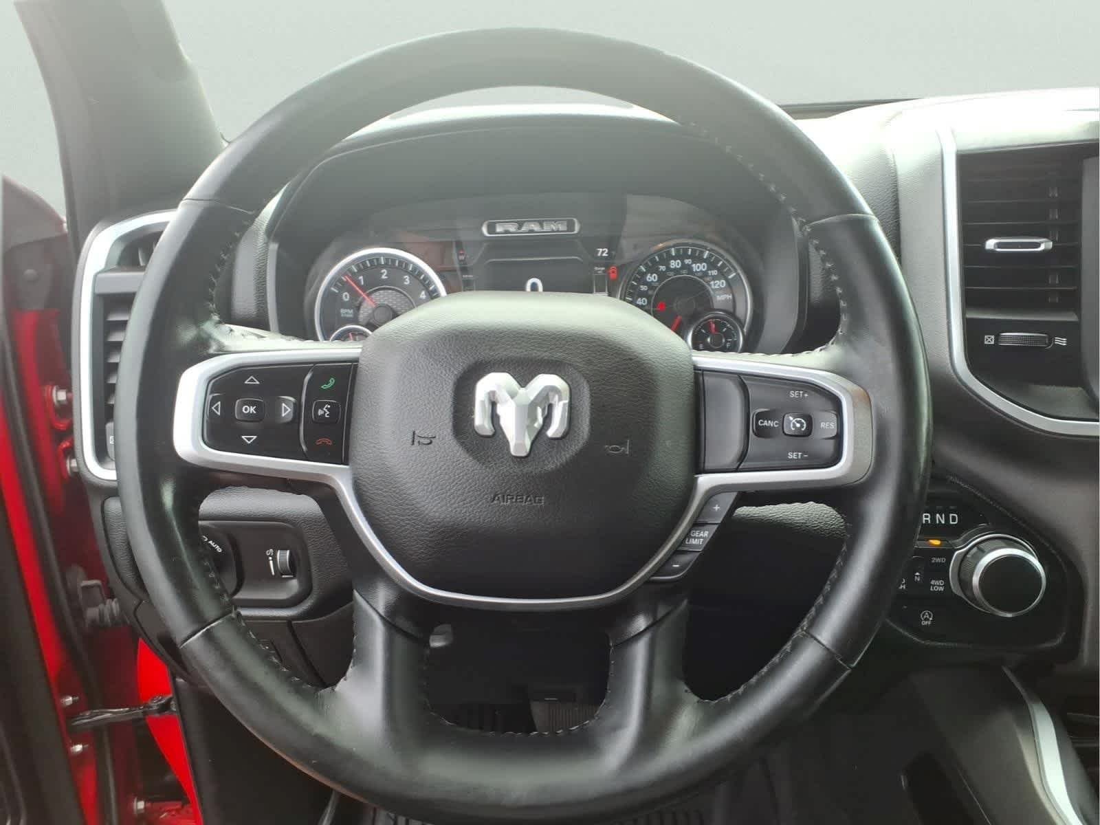 Used 2021 Flame Red Clearcoat Ram Big Horn image 29