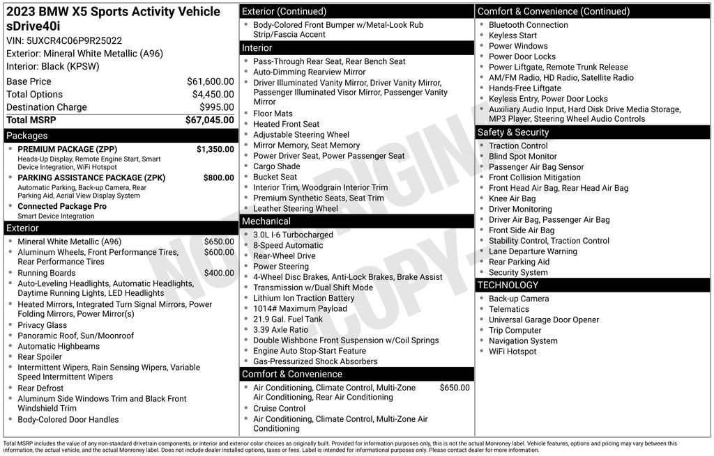 Certified Used 2023 White BMW sDrive40i image 3