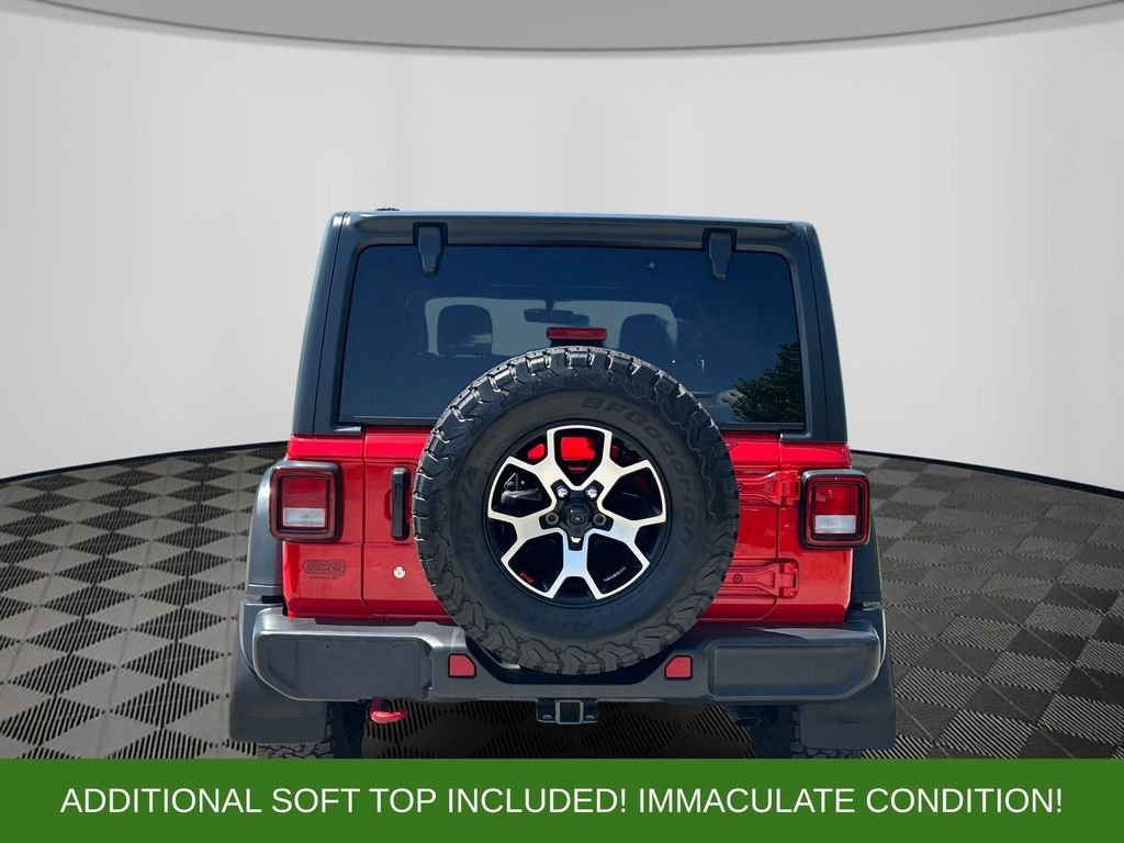 Used 2020 Red Jeep Unlimited Rubicon image 4