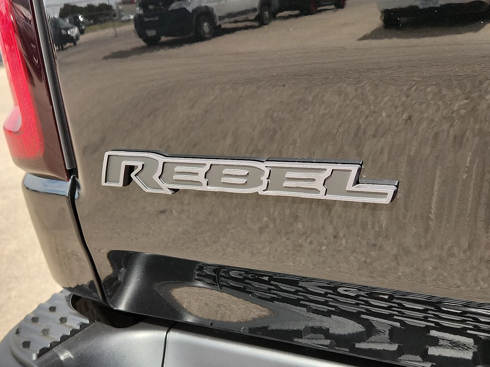New 2027 Diamond Black Crystal Pearl-Coat  Paint Ram REBEL CREW CAB 4X4 5