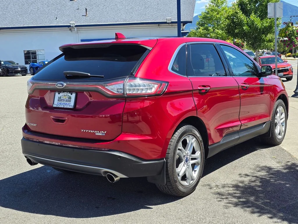 Used 2015 Red Ford Titanium image 5