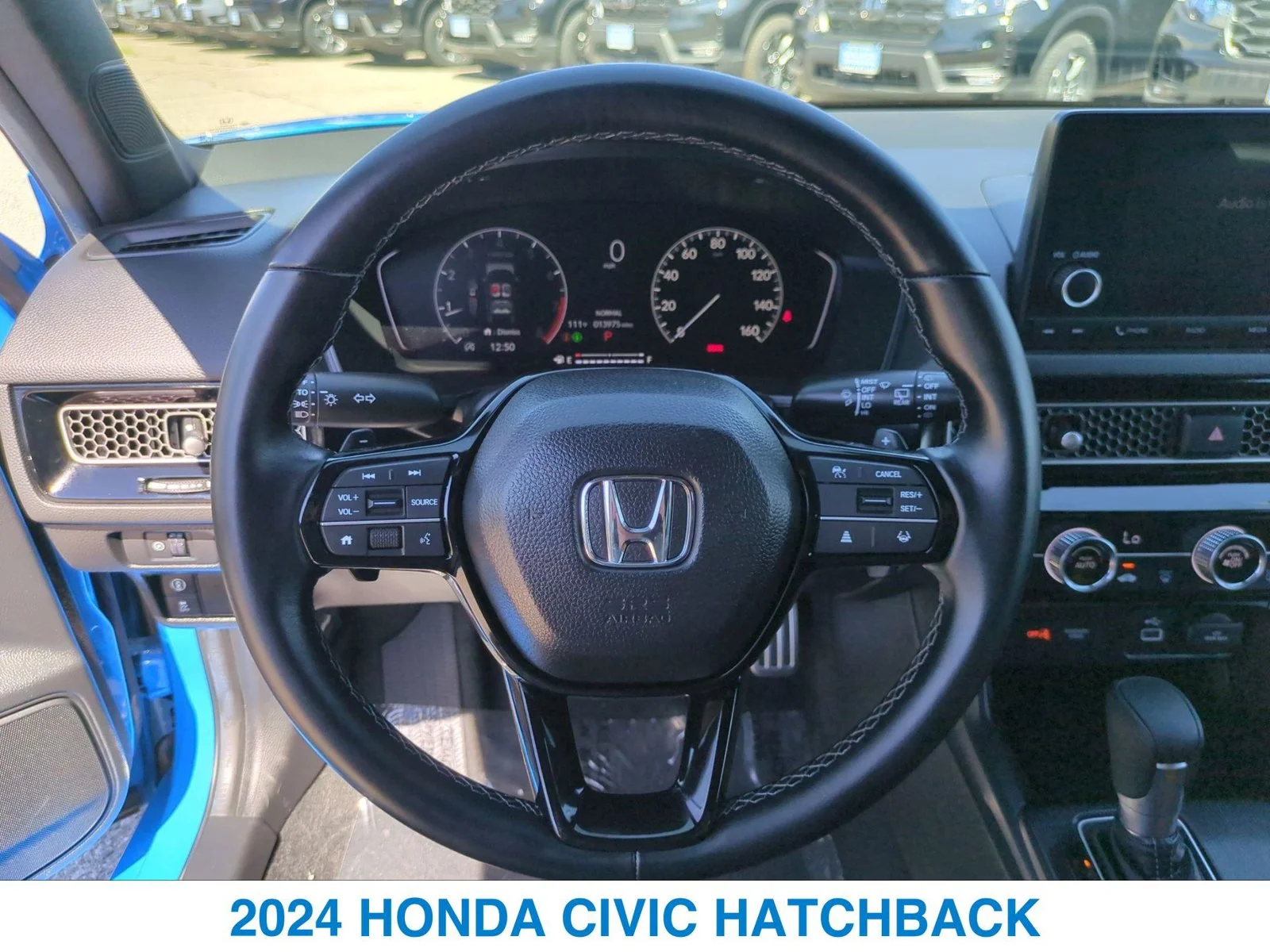 Certified Used 2024 Blue Honda Sport image 15