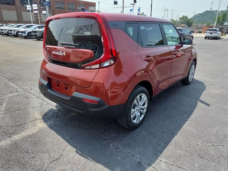 Used 2022 Orange Kia LX image 7
