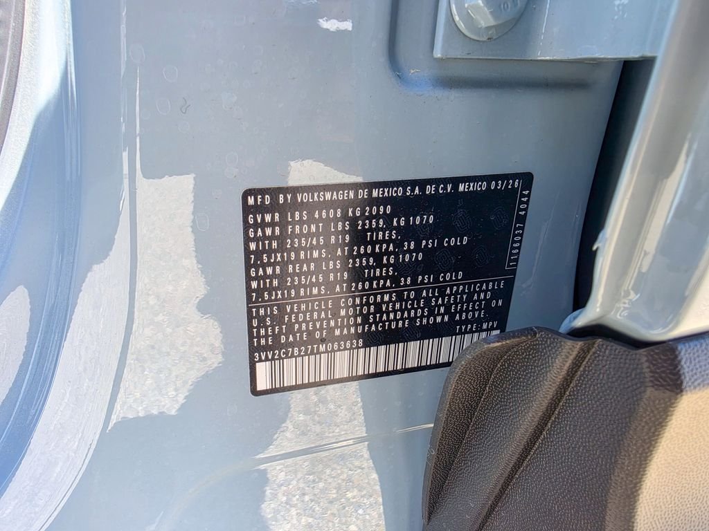 New 2026 Gray Volkswagen 1.5T SE Black image 31