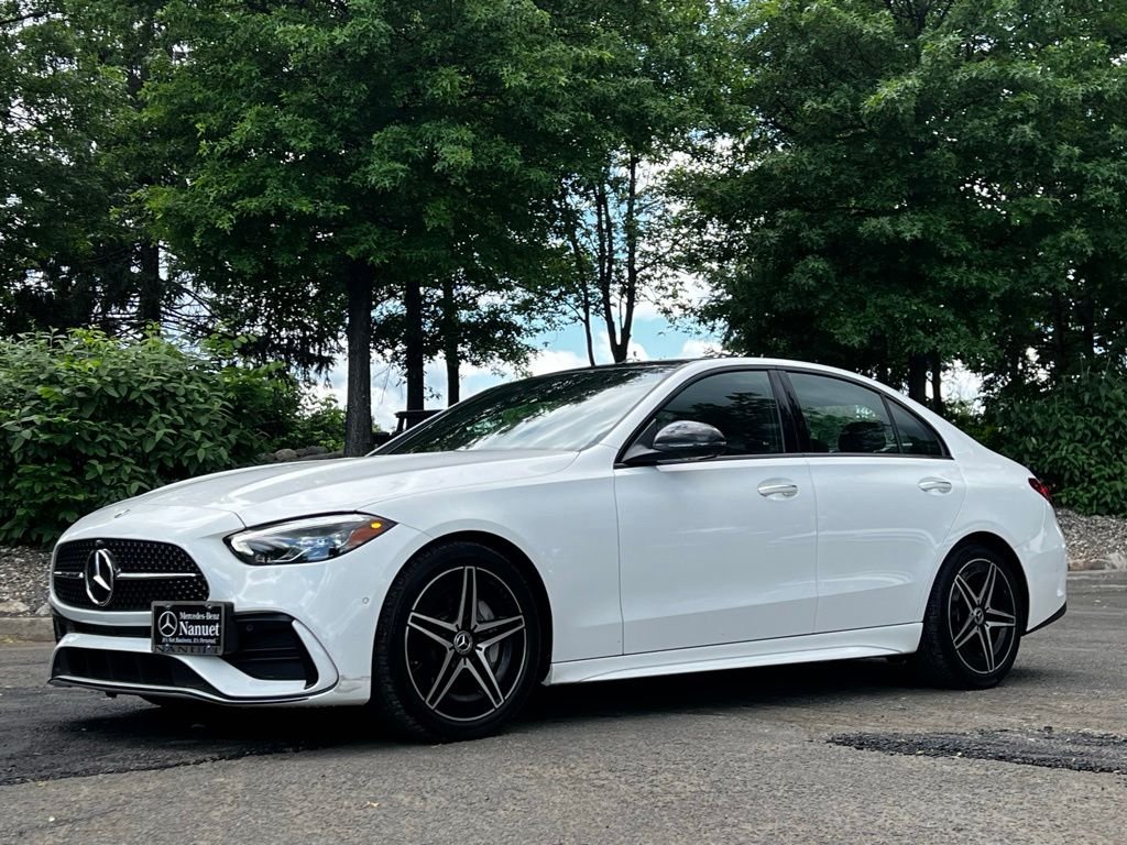 Certified Used 2023 White Mercedes-Benz C 300 image 1