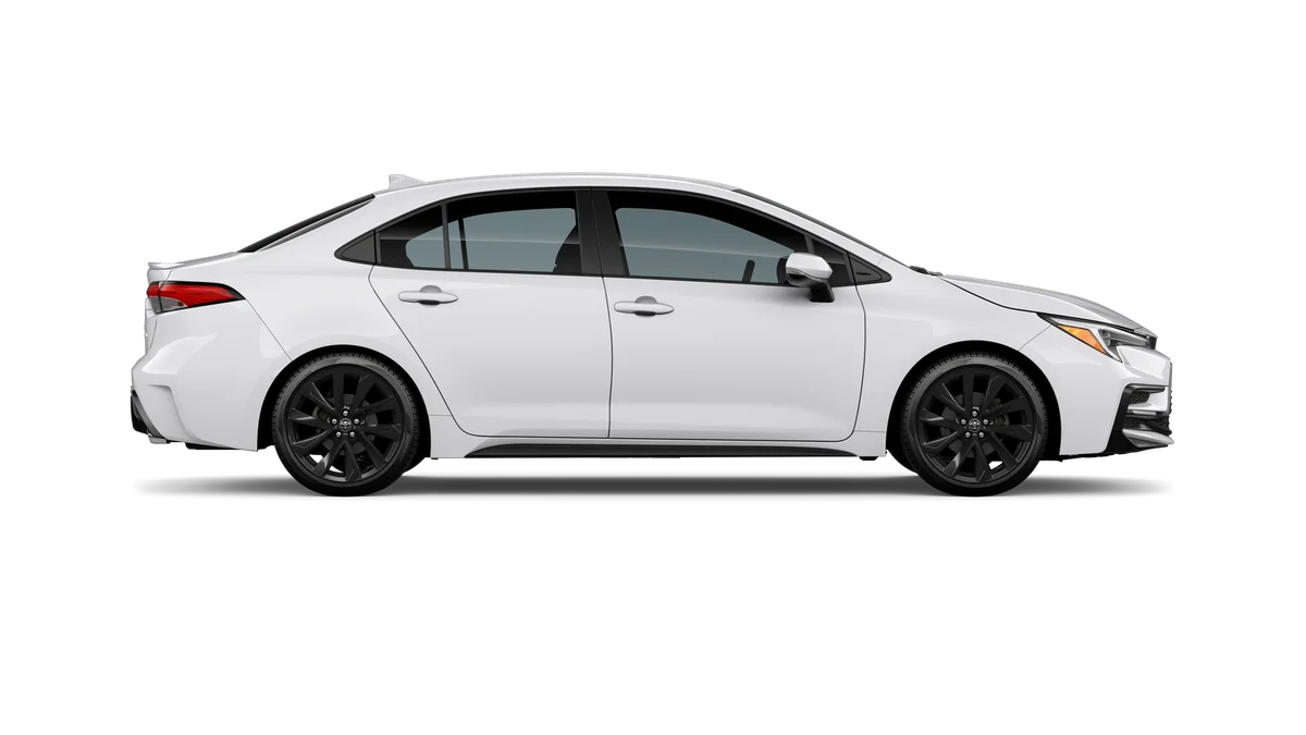 New 2027 Ice Cap Toyota Hybrid SE image 12