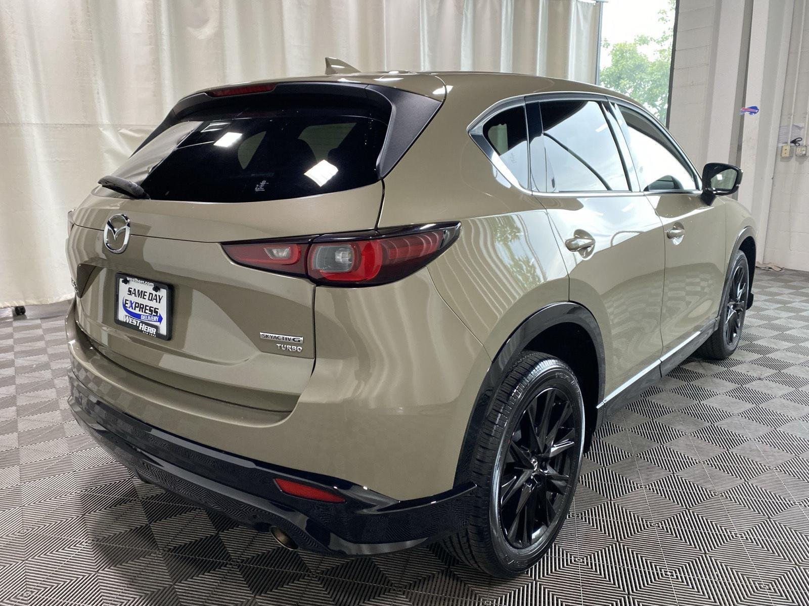 Certified Used 2024 Zircon Sand Metallic Mazda 2.5 Carbon Turbo image 7