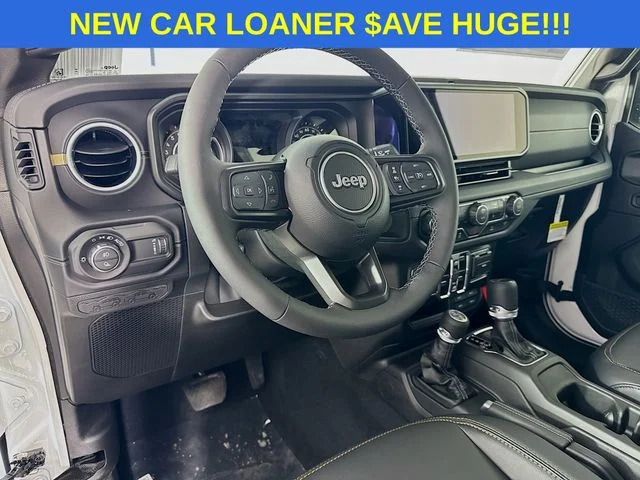 New 2026 Bright White Clear-Coat Exterior Paint Jeep  image 9