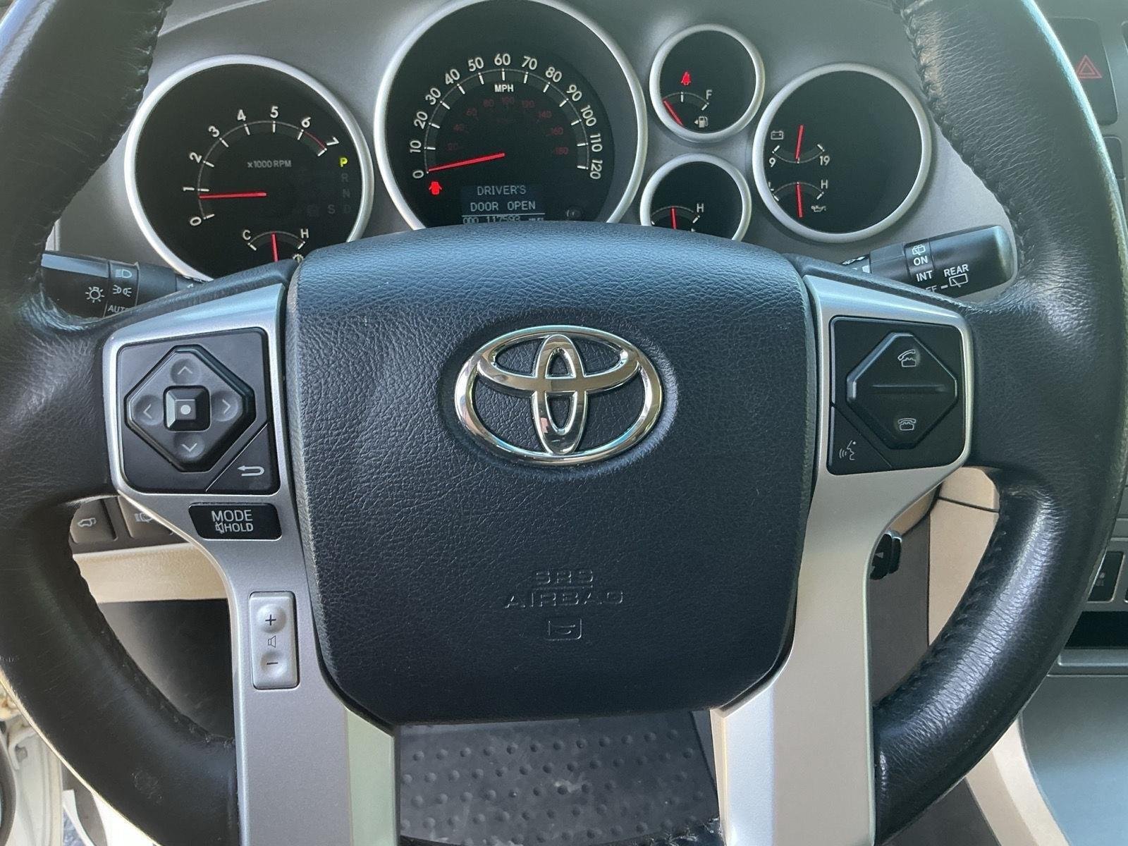 Used 2017 Super White Toyota Limited image 9
