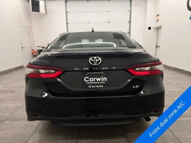 Used 2024 Midnight Black Metallic Toyota LE image 4