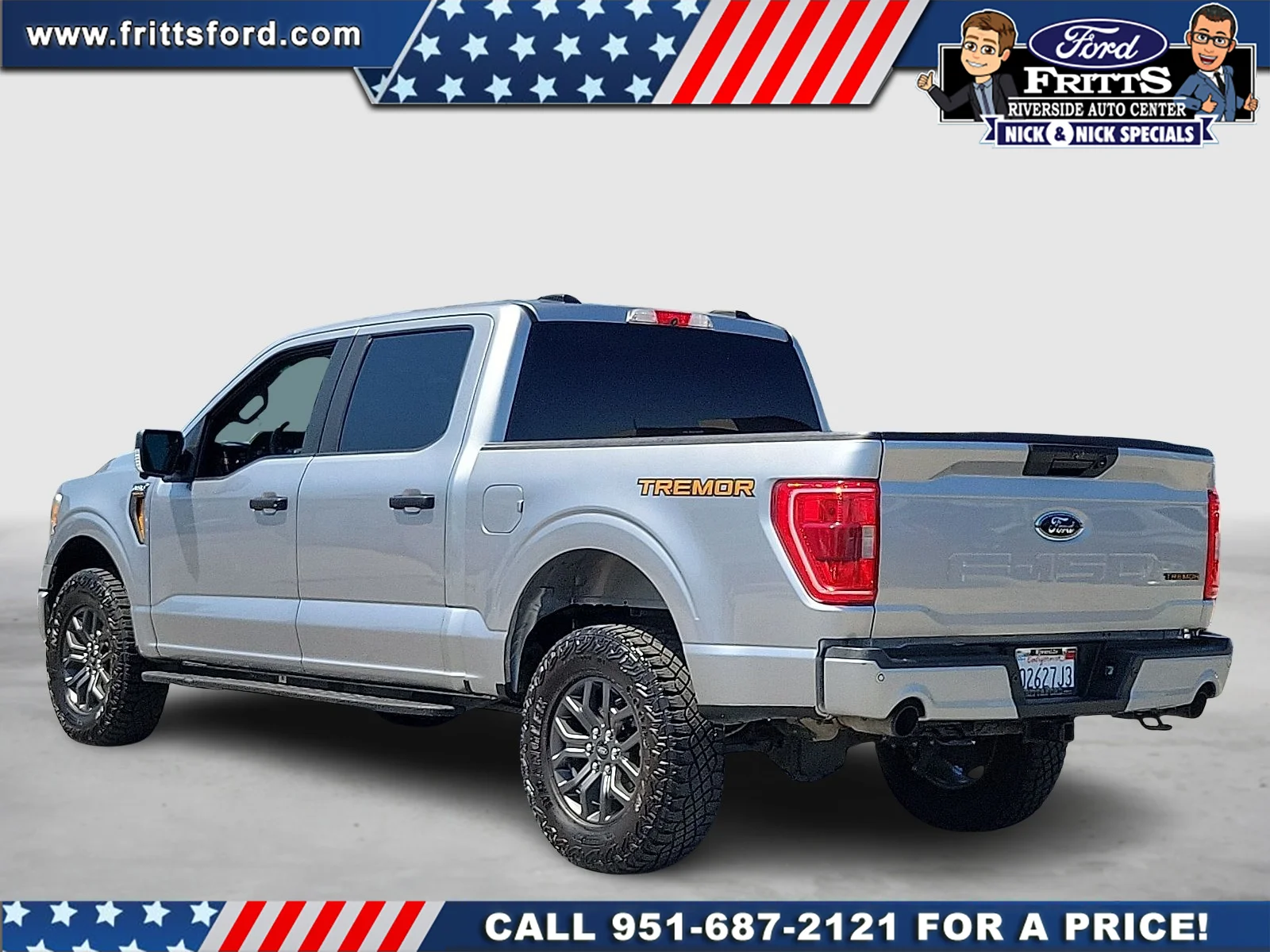 Certified Used 2021 Silver Metallic Ford Tremor image 3