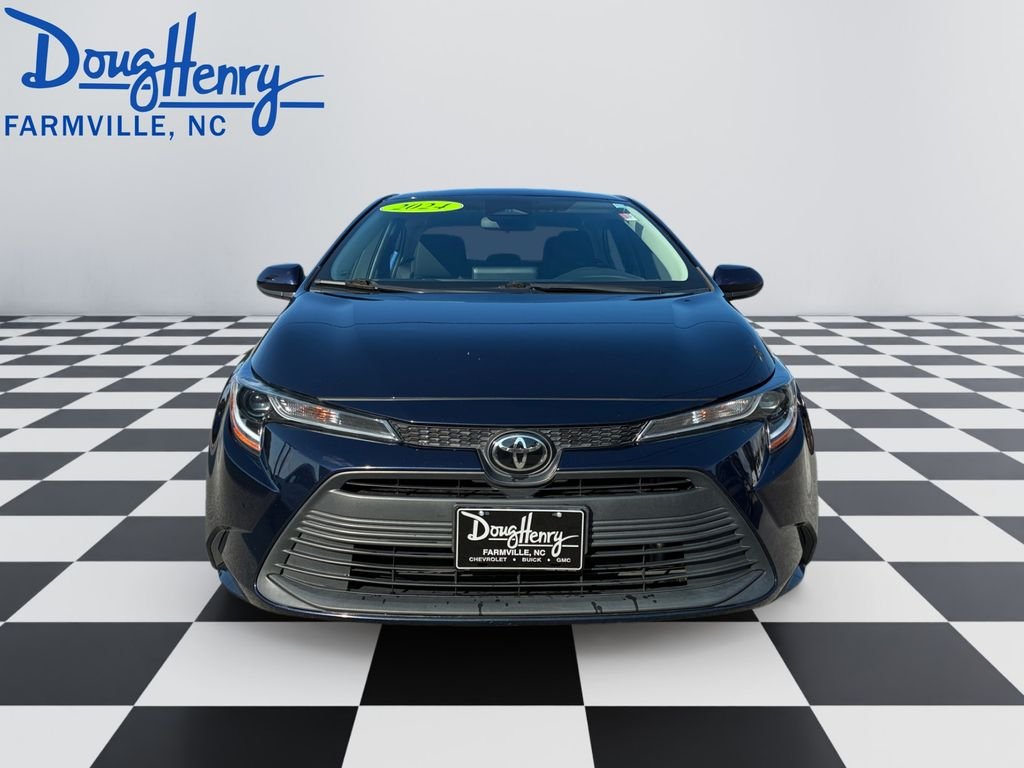 Used 2024 Blue Toyota LE image 8