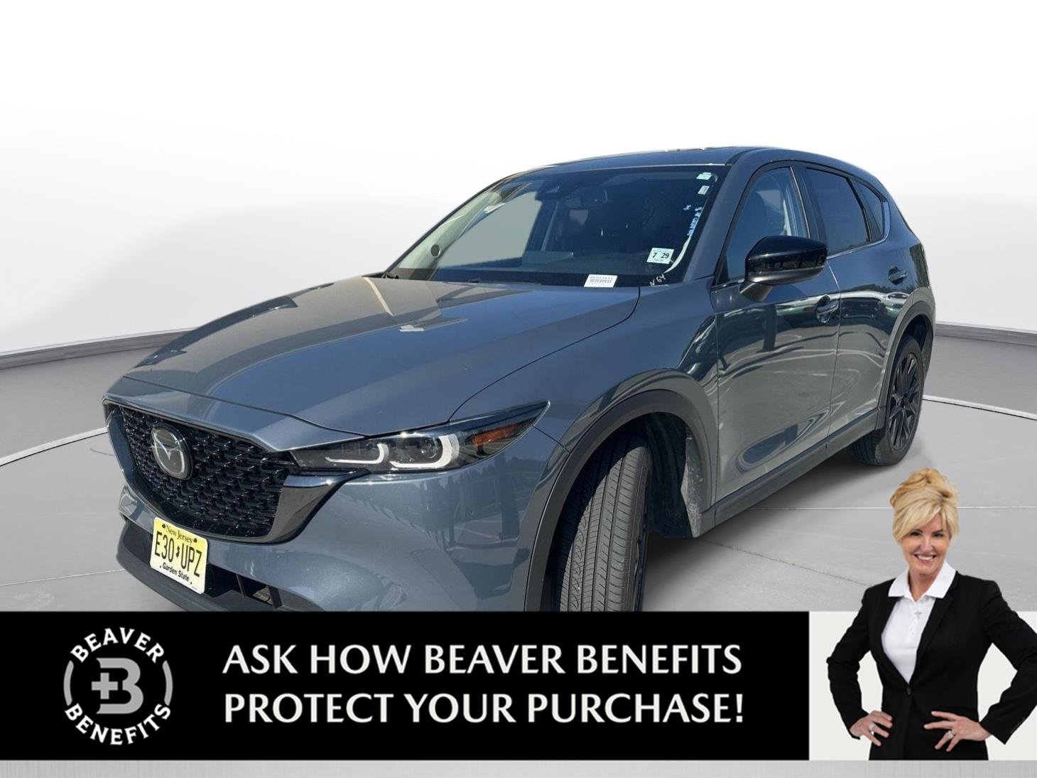 Used 2024 Polymetal Gray Metallic Mazda 2.5 S Carbon Edition image 1