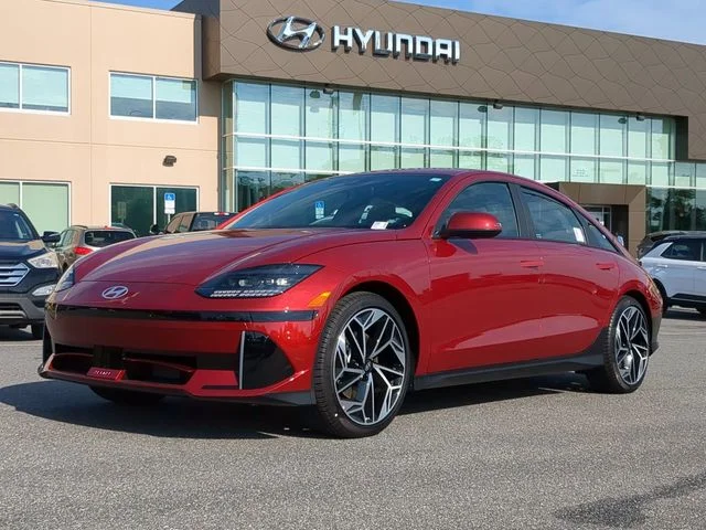 Certified 2023 Hyundai IONIQ 6 SEL with VIN KMHM34AC4PA018283 for sale in Tallahassee, FL