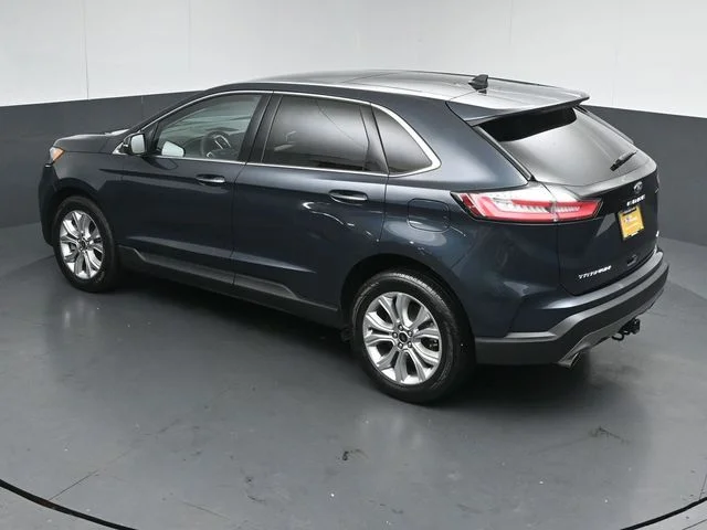 Certified Used 2024 Stone Blue Metallic Ford Titanium image 46