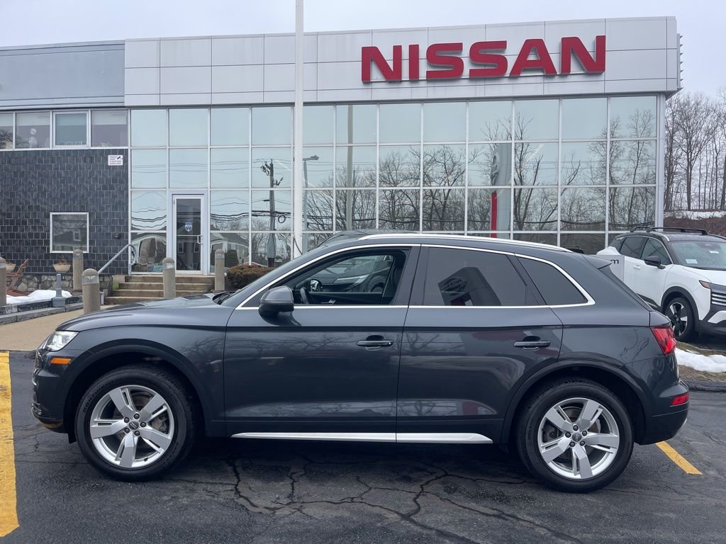 Used 2018 Audi Q5 Premium Plus with VIN WA1BNAFY7J2175956 for sale in Milford, MA