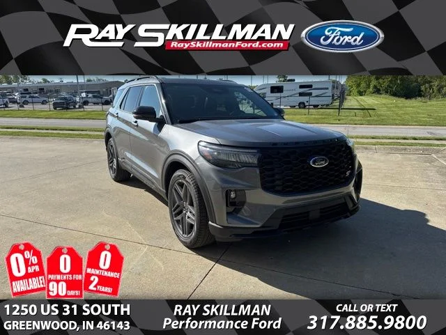 New 2026 Carbonized Gray Metallic Ford ST image 1