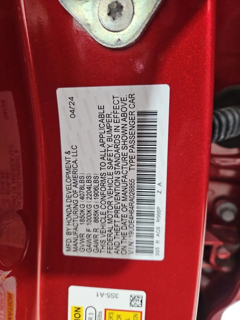 Used 2024 Red Acura A-Spec Tech Package image 29
