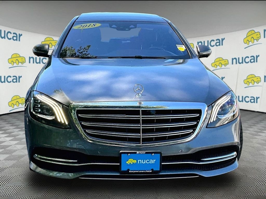 Used 2018 Gray Mercedes-Benz S 450 image 2