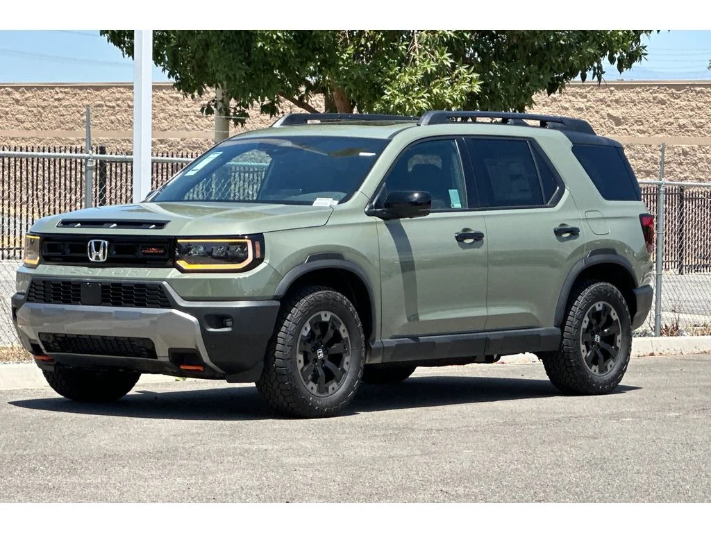 New 2026 Ash Green Metallic Honda TrailSport Elite image 9