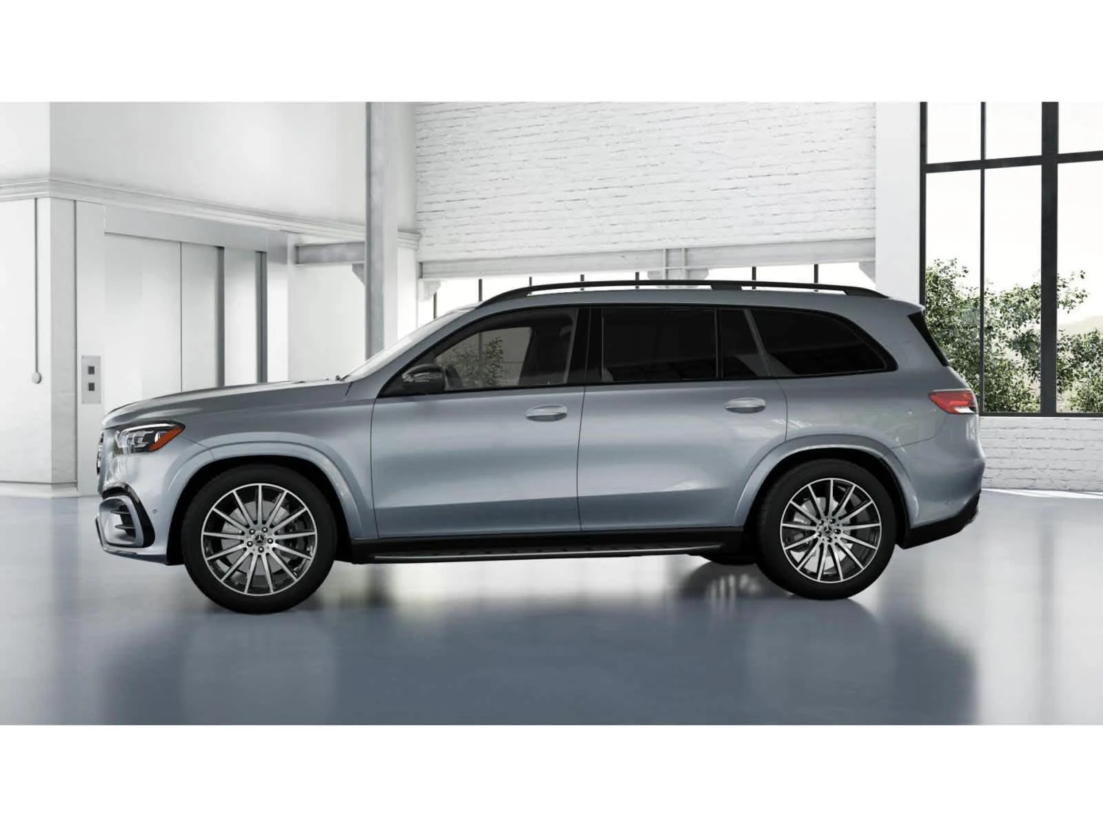 Used 2025 Cirrus Silver Metallic Mercedes-Benz GLS 580 image 34