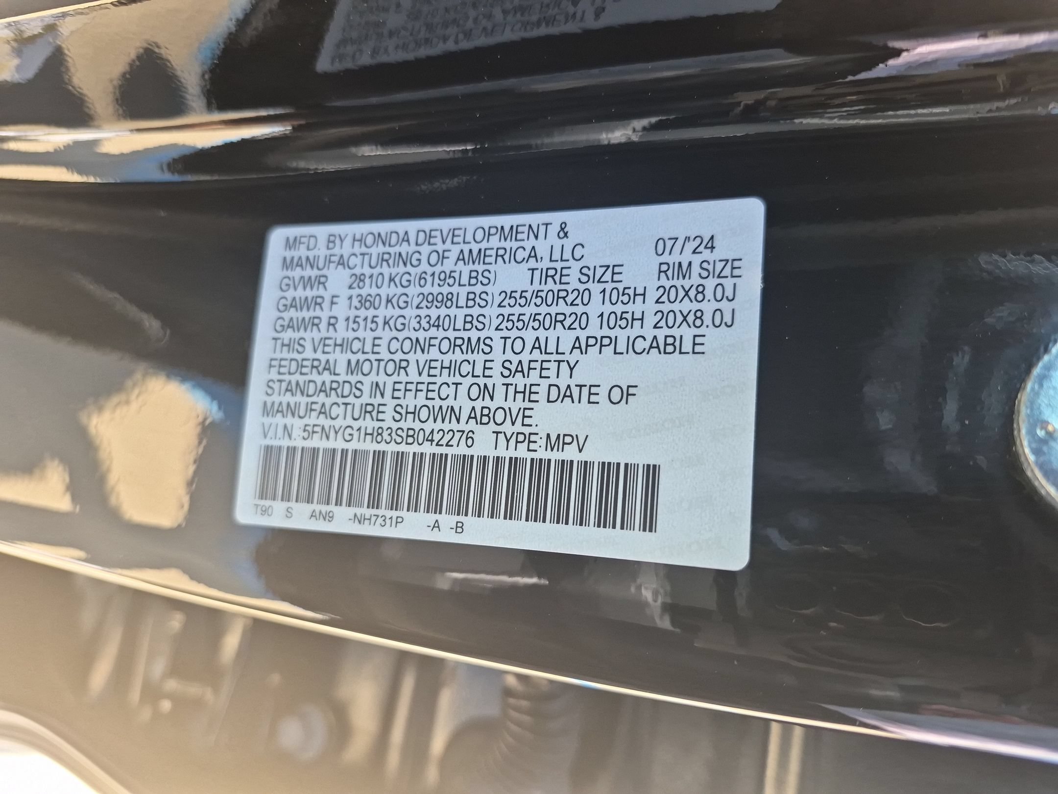 Certified Used 2025 Crystal Black Pearl Honda Elite image 37