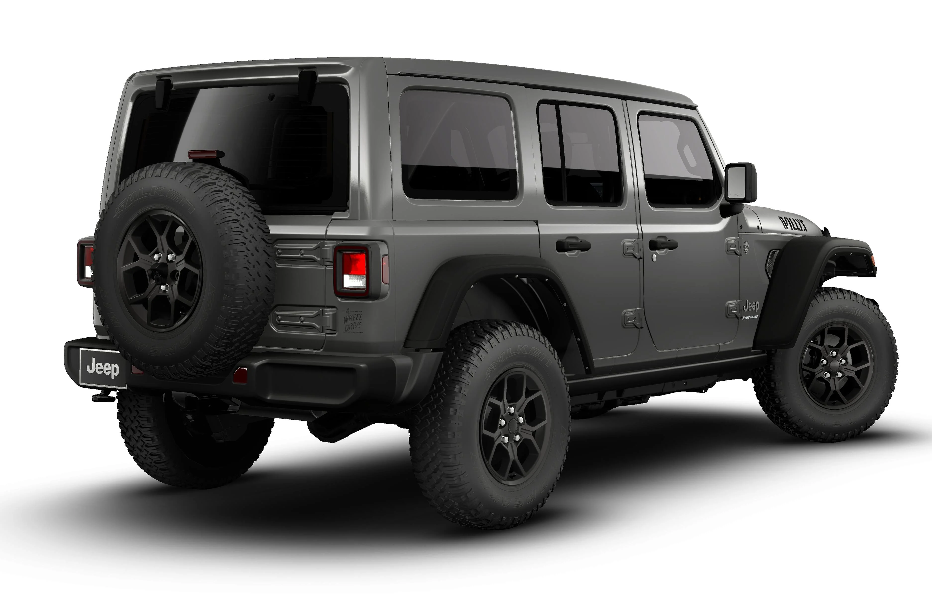 New 2026 Granite Crystal Metallic Clear-Coat Exterior Paint Jeep Willys image 2