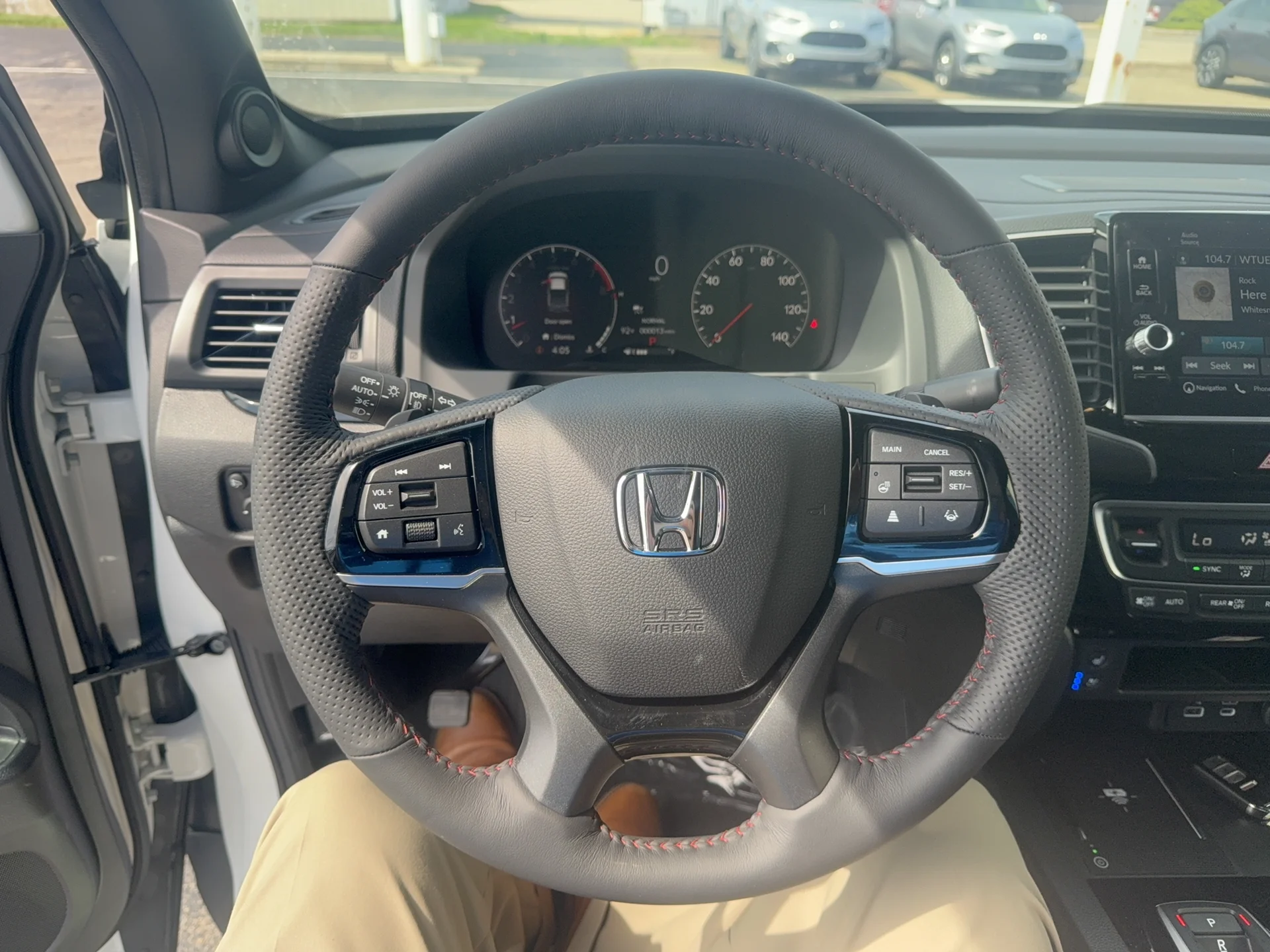 New 2026 Platinum White Pearl Honda Black Edition image 13
