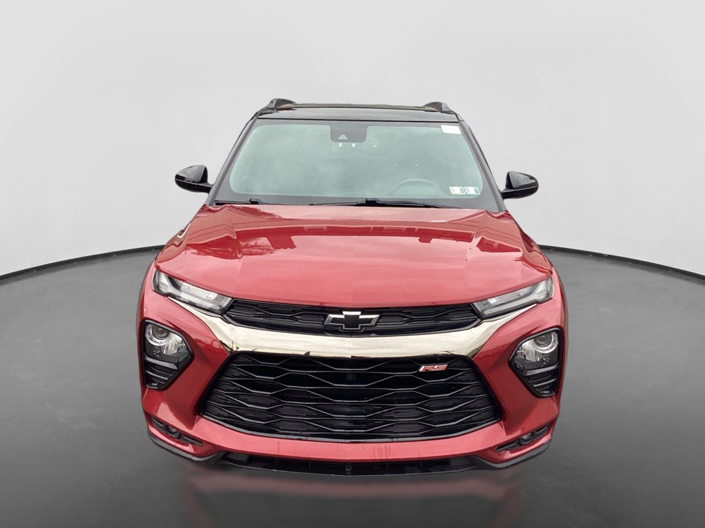 Used 2021 SCARLET RED METALLIC Chevrolet RS image 2
