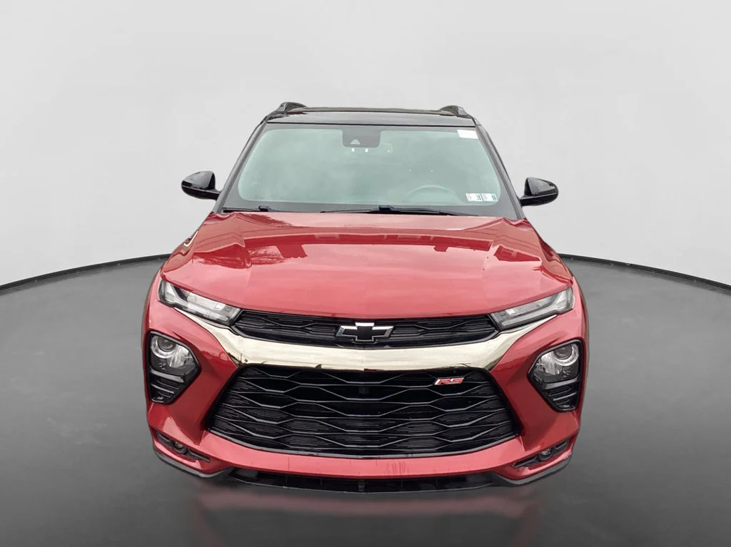 Used 2021 SCARLET RED METALLIC Chevrolet RS image 2