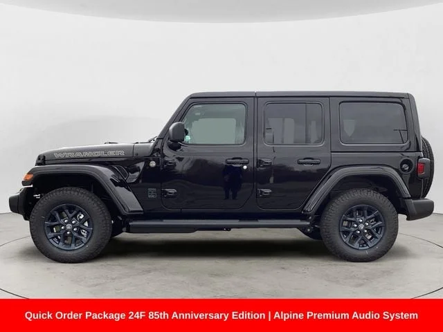 New 2026 Black Clearcoat Jeep 4-DOOR 85TH ANNIVERSARY EDITION image 2