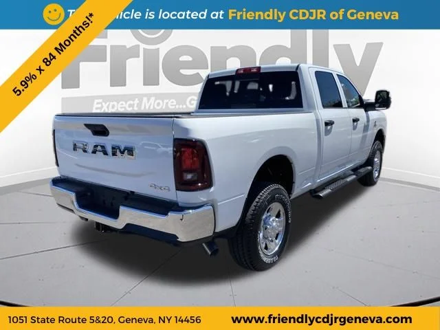 New 2026 Bright White Clear-Coat Exterior Paint RAM Tradesman image 6