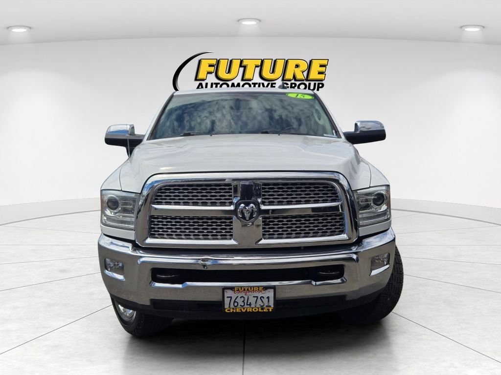 Used 2015 White Ram Laramie image 2