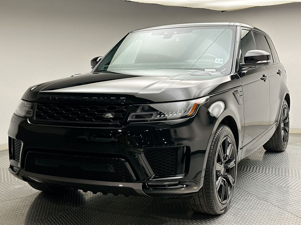 Used 2022 Santorini Black Metallic Land Rover HSE Silver Edition image 1