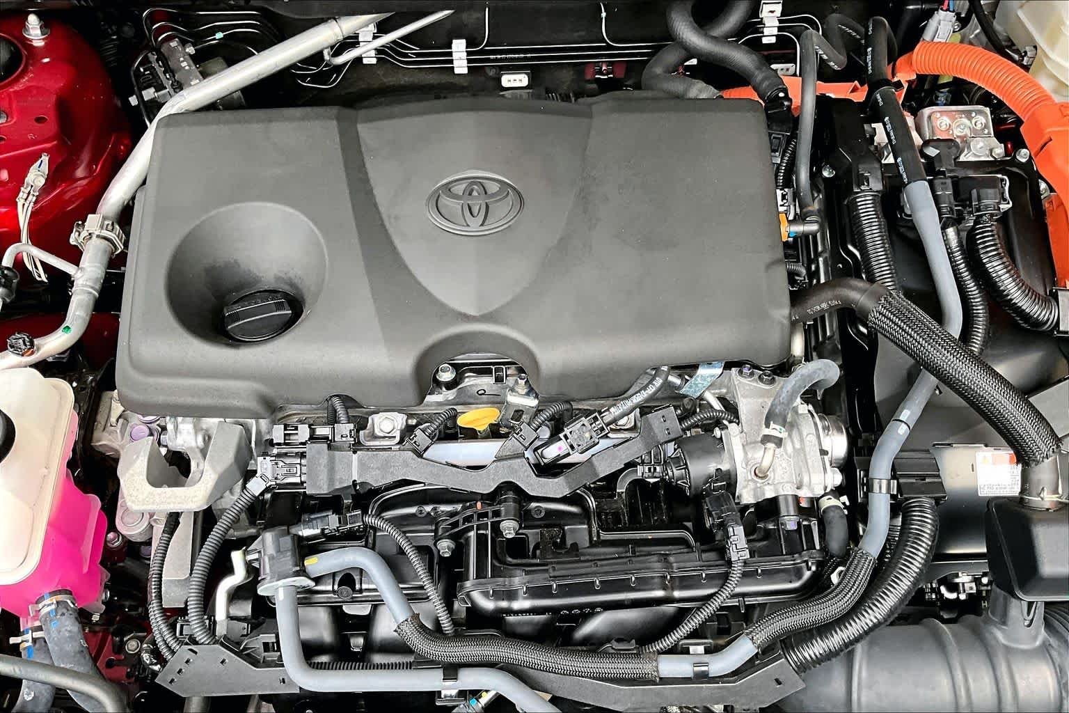 Used 2023 Ruby Flare Pearl Toyota Hybrid Limited image 33