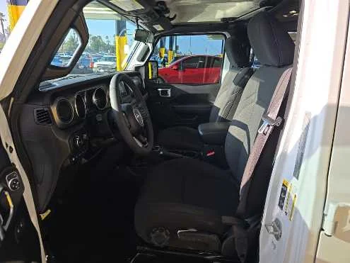 Used 2023 Bright White Clearcoat Jeep  image 7