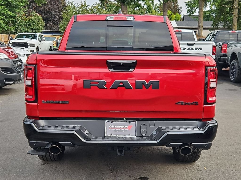 New 2026 Molten Red Pearl-Coat Exterior Paint RAM Laramie image 6