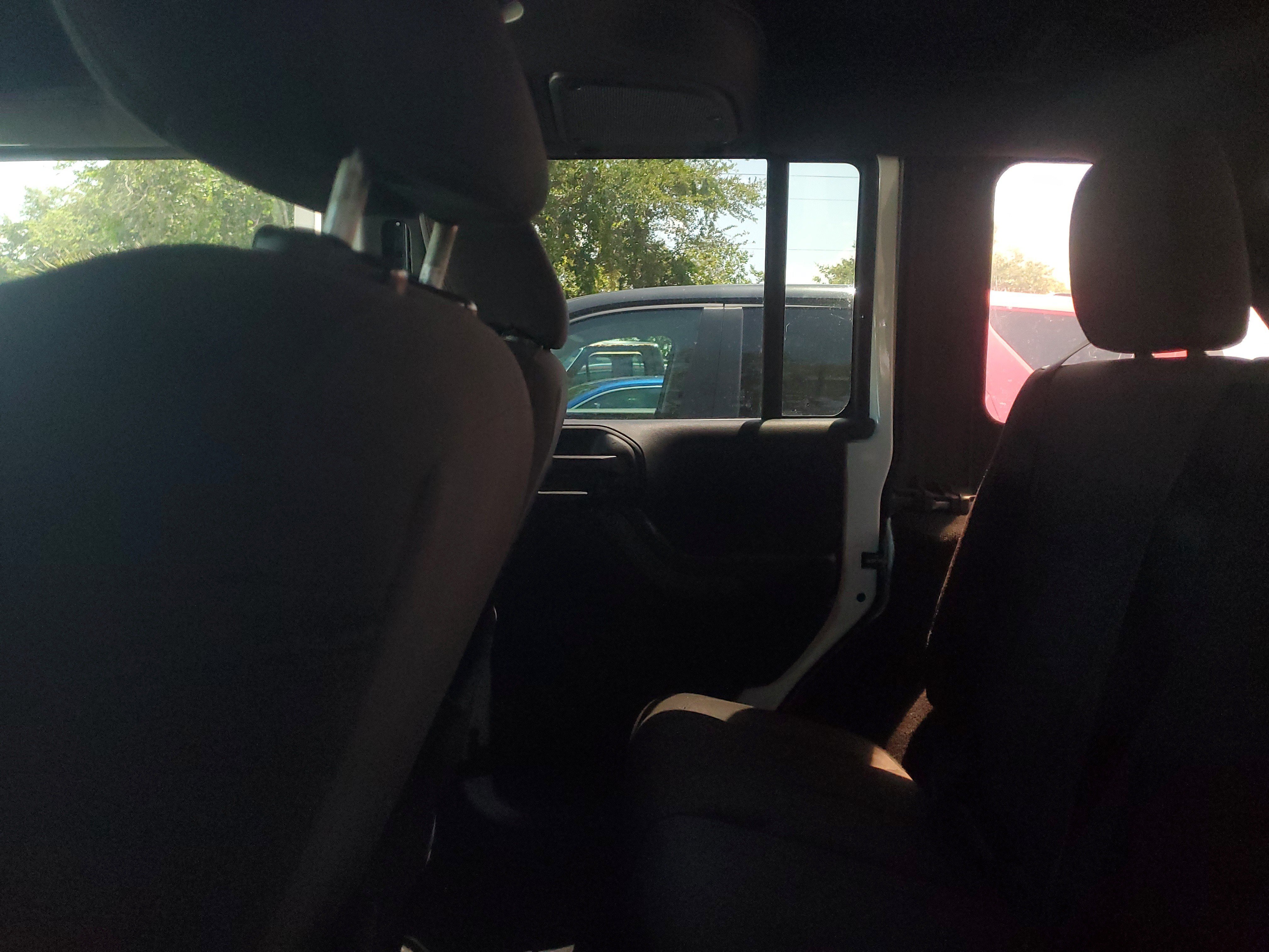 Used 2017 Bright White Clearcoat Jeep Sport image 8