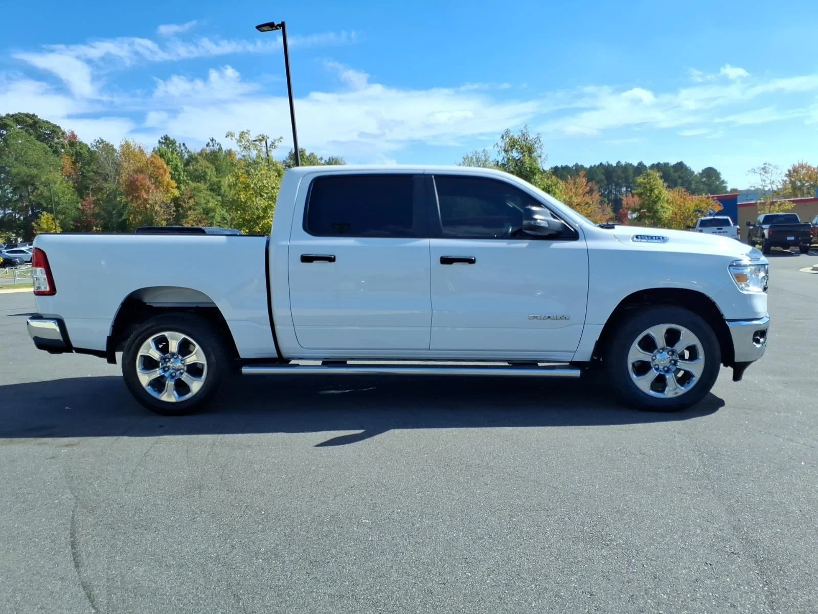 Used 2023 Bright White Clearcoat Ram Big Horn image 11