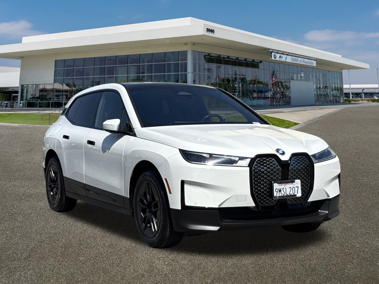 Used 2025 BMW iX 50 with VIN WB523CF00SCT17170 for sale in Riverside, CA