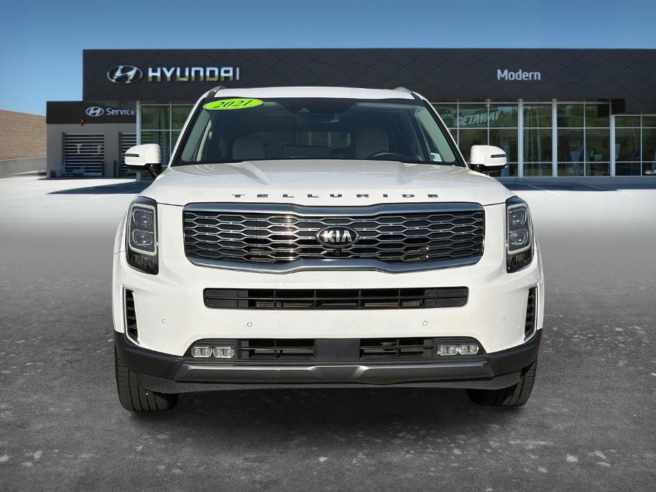 Used 2021 Glacial White Pearl Kia SX image 2