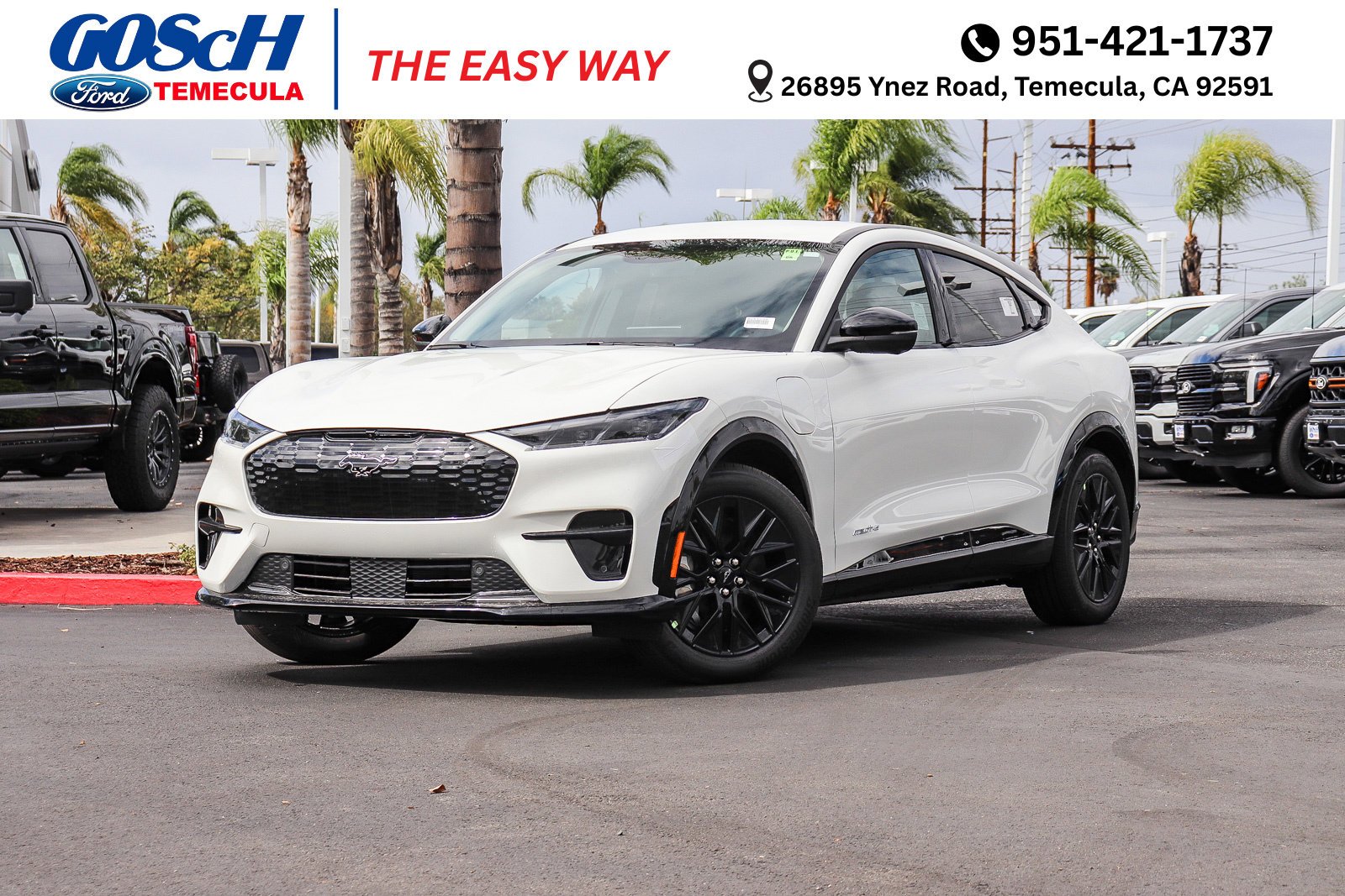 New 2026 Star White Metallic Tri-coat Ford Premium image 1
