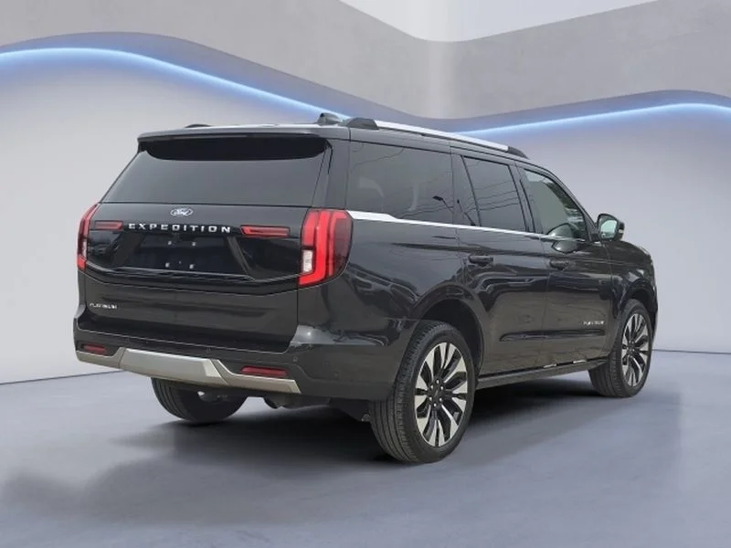 Certified Used 2025 Dark Matter Gray Metallic Ford Platinum image 3